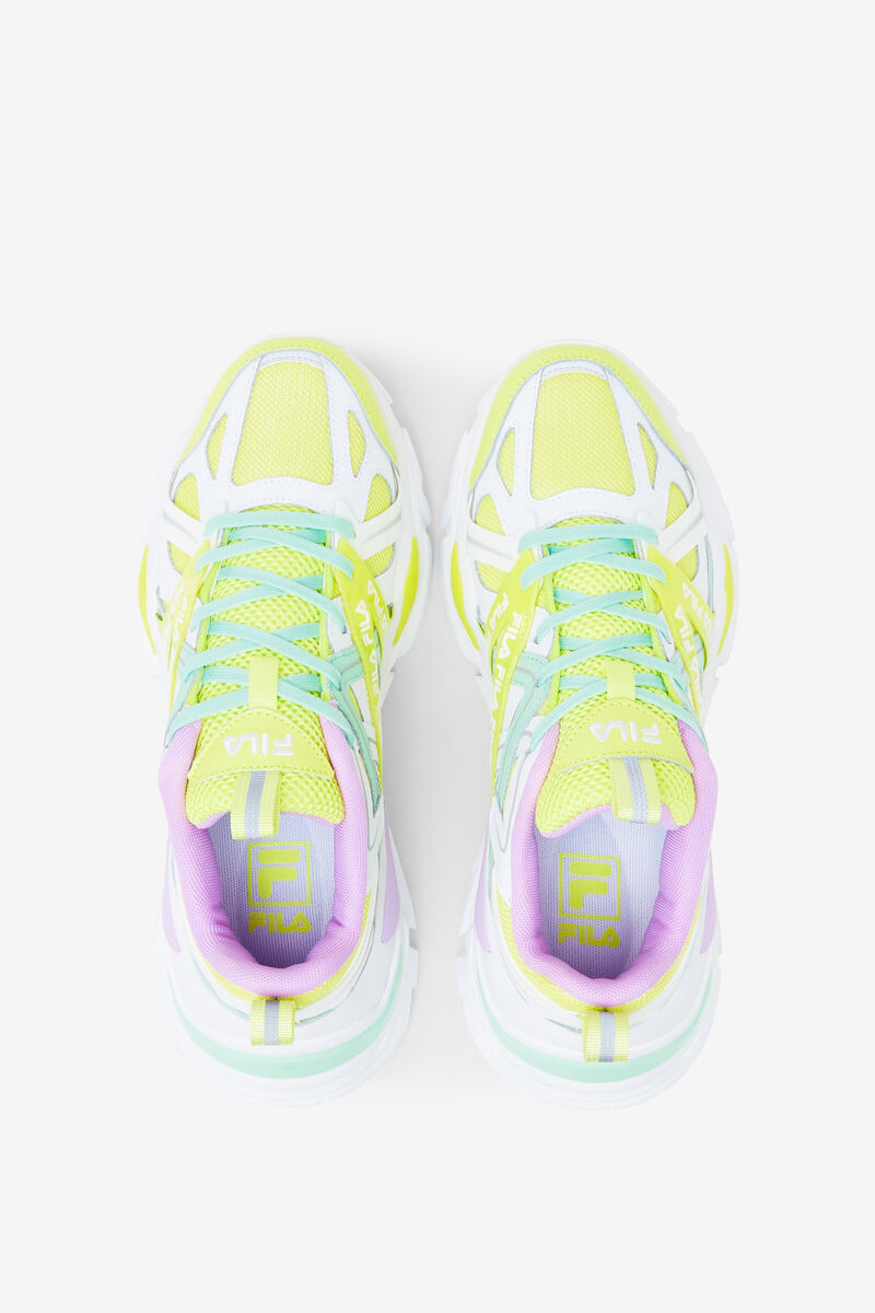 Women's Fila Electrove 2 Sneakers Green Grey | a6kxnPM2eEa
