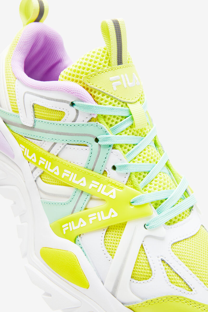 Women's Fila Electrove 2 Sneakers Green Grey | a6kxnPM2eEa
