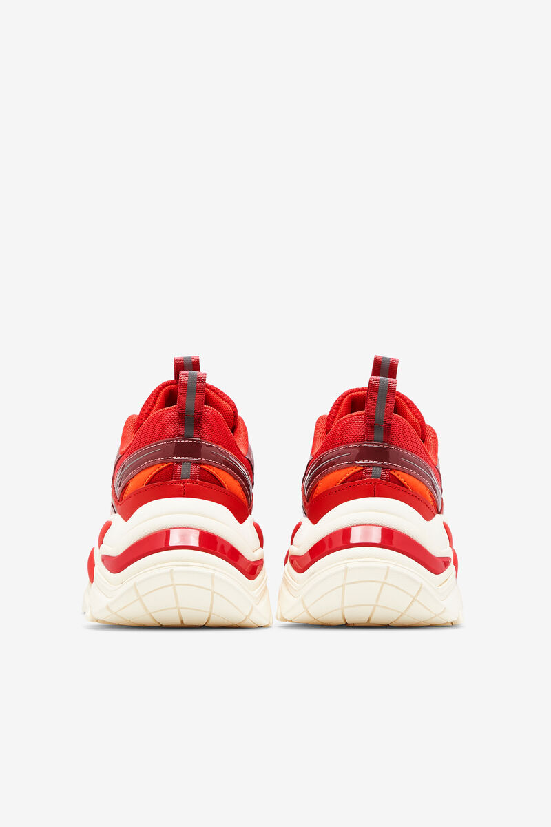 Women's Fila Electrove 2 Sneakers Red / Red | u95JSKKisQn