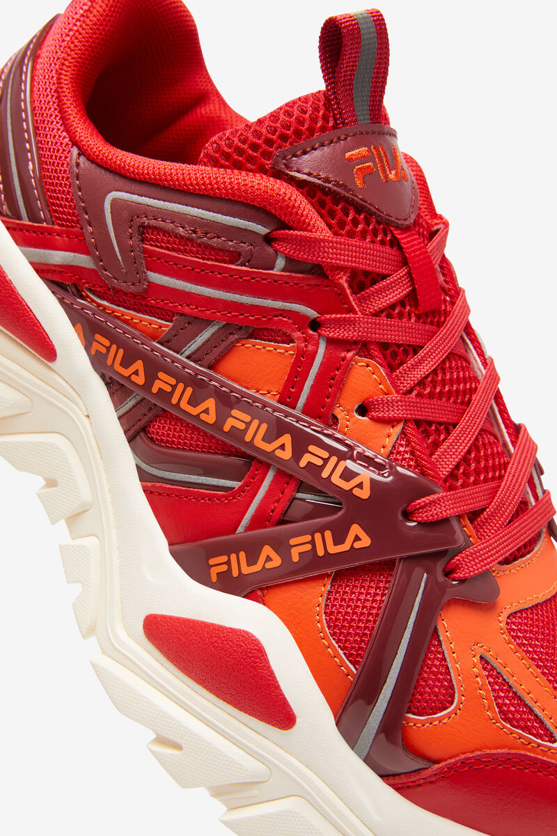 Women's Fila Electrove 2 Sneakers Red / Red | u95JSKKisQn
