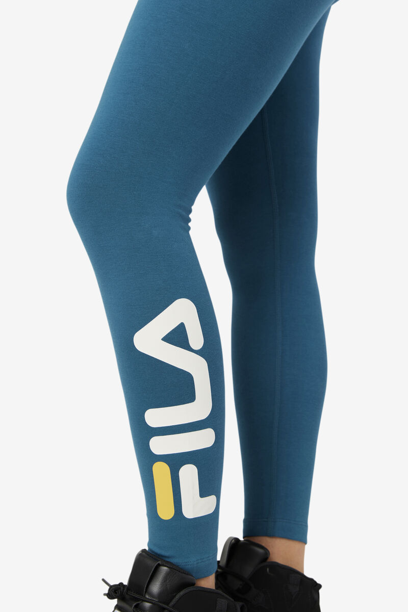 Women's Fila Elora Legging Leggings Blue Coral | 6SlXZIrqMMY