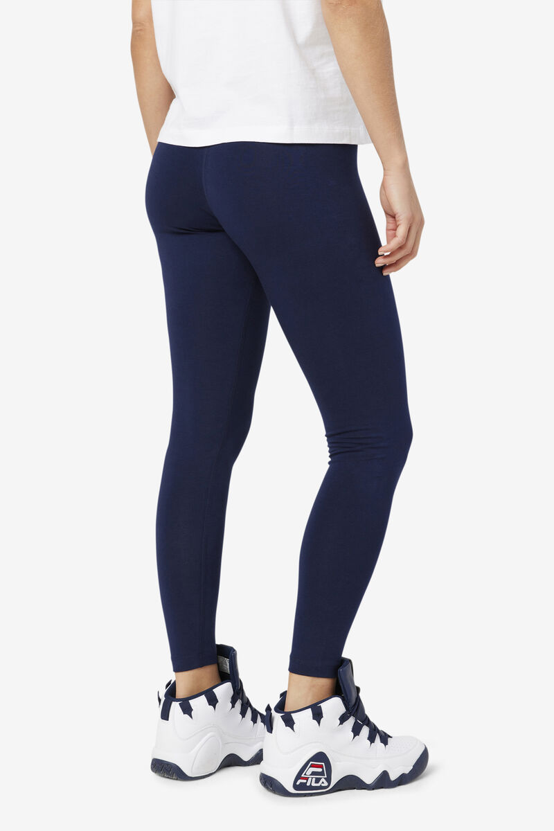 Women's Fila Elora Legging Leggings Navy | wXIM2wO6irr