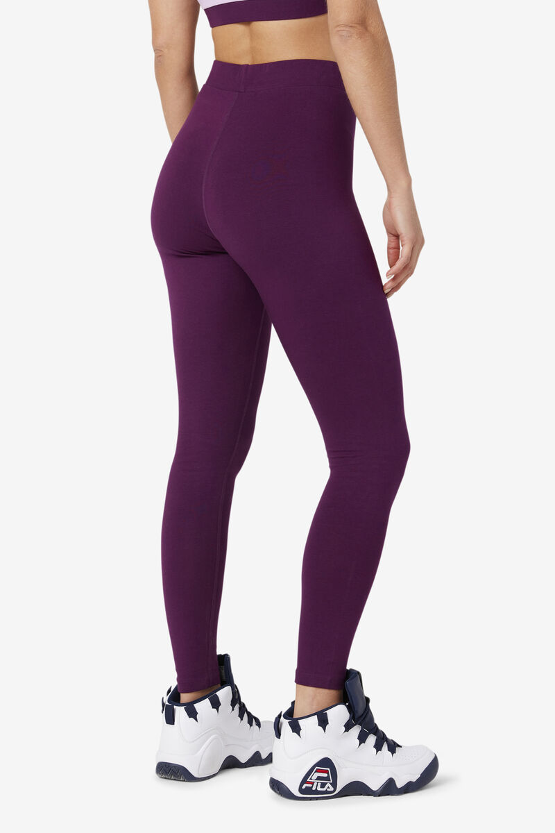 Women's Fila Elora Legging Leggings Purple | w6mbKel4NPD
