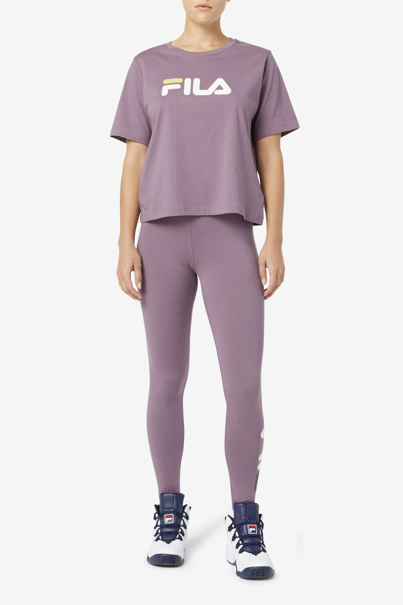 Women's Fila Elora Legging Leggings Red | MVt3aystLwH