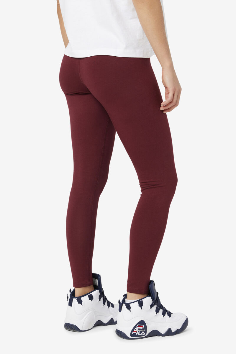 Women's Fila Elora Legging Leggings Rose Red | T47Km8Zu2hy