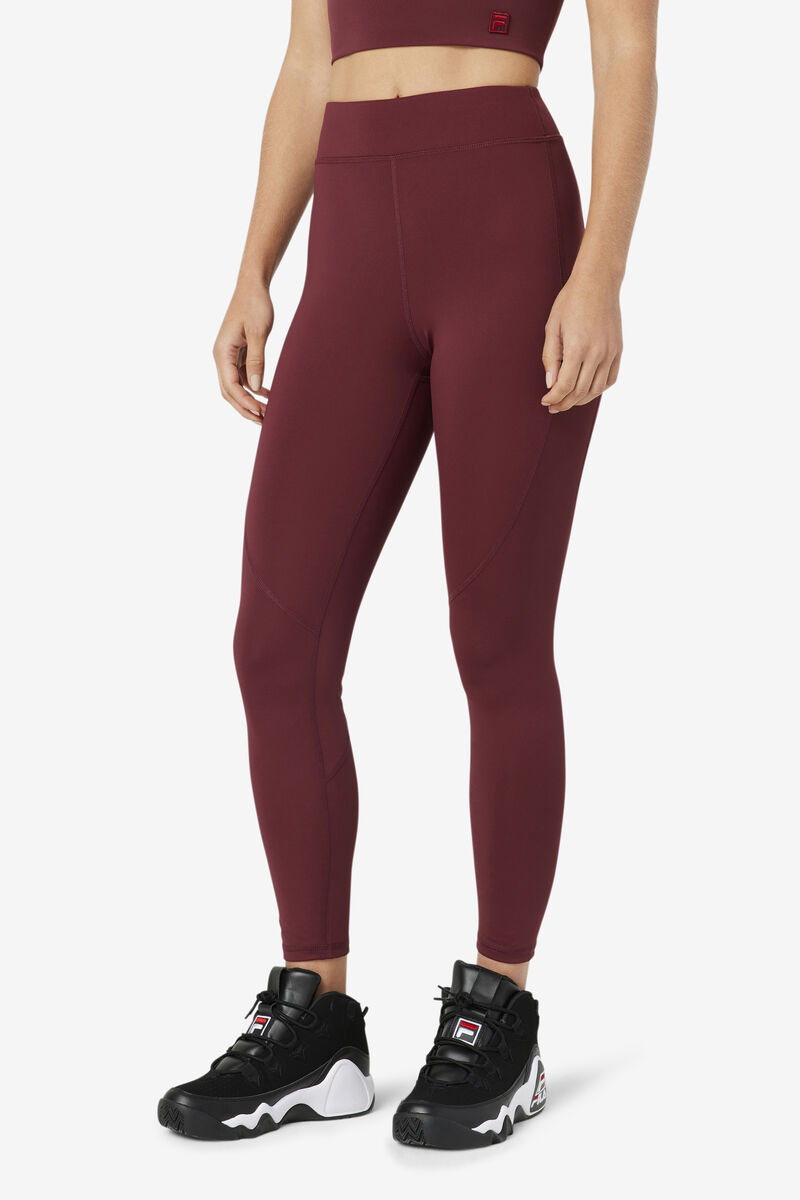 Women's Fila Emerie Legging Leggings Brown | l5FDkVFg75C