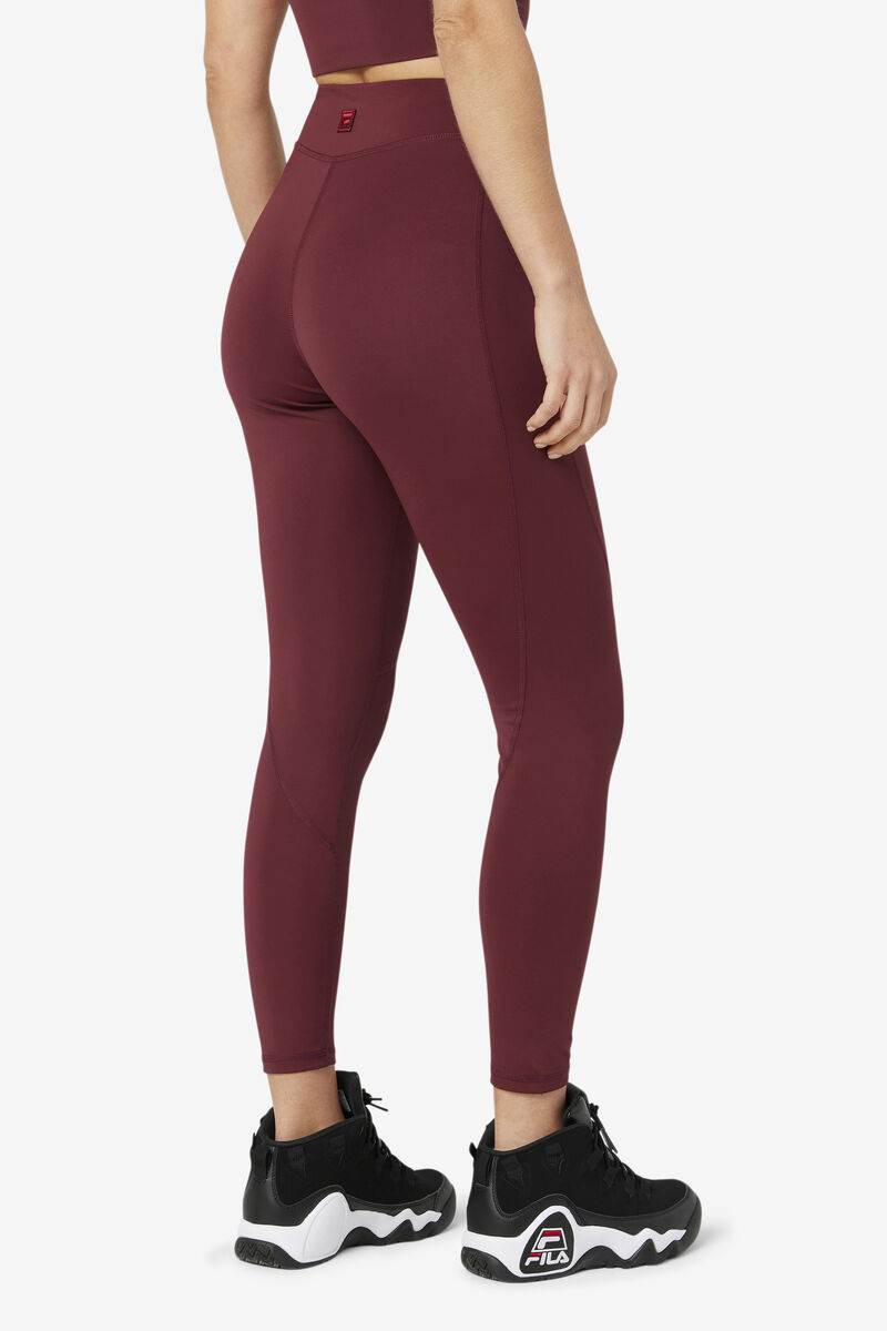 Women's Fila Emerie Legging Leggings Brown | l5FDkVFg75C