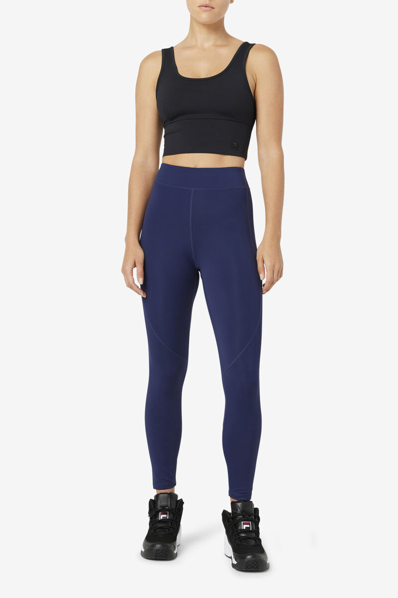 Women's Fila Emerie Legging Leggings Navy | DA72ClRCkAg