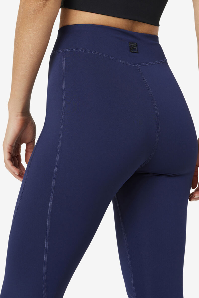 Women's Fila Emerie Legging Leggings Navy | DA72ClRCkAg