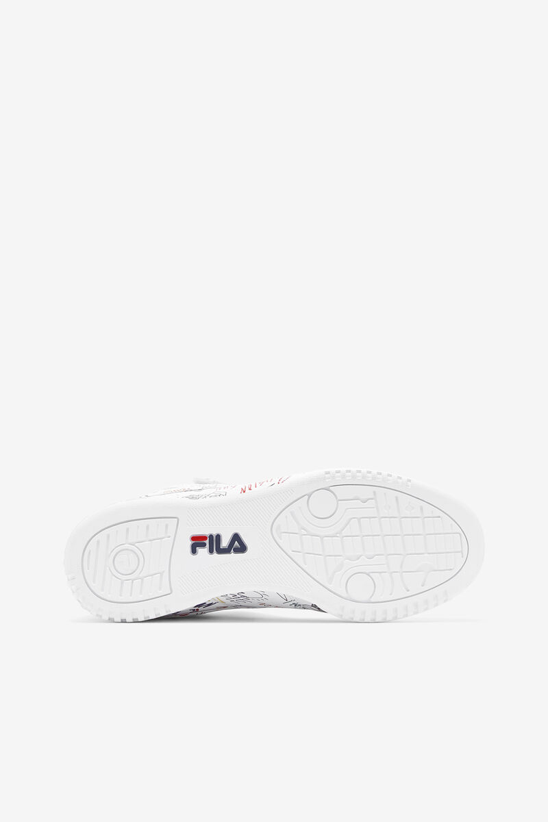 Women's Fila F-13 Sneakers White / Black / Multicolor | xcB9XFpsF4D