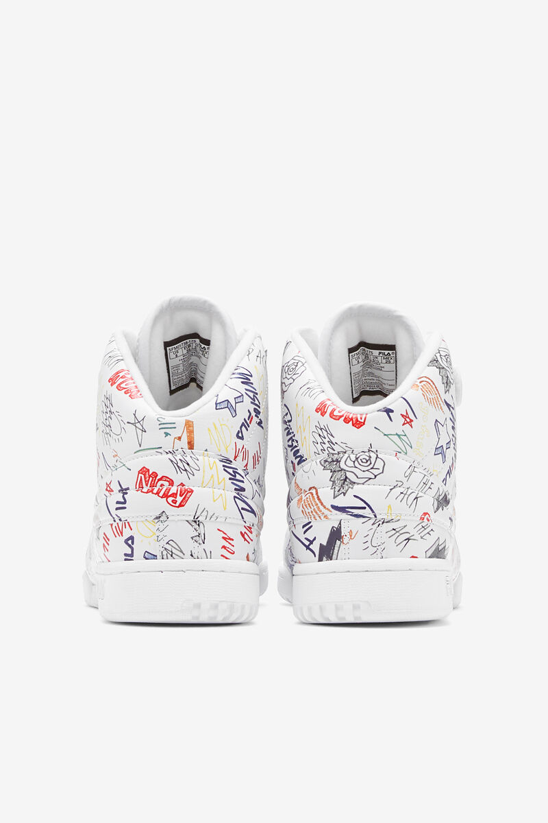 Women's Fila F-13 Sneakers White / Black / Multicolor | xcB9XFpsF4D