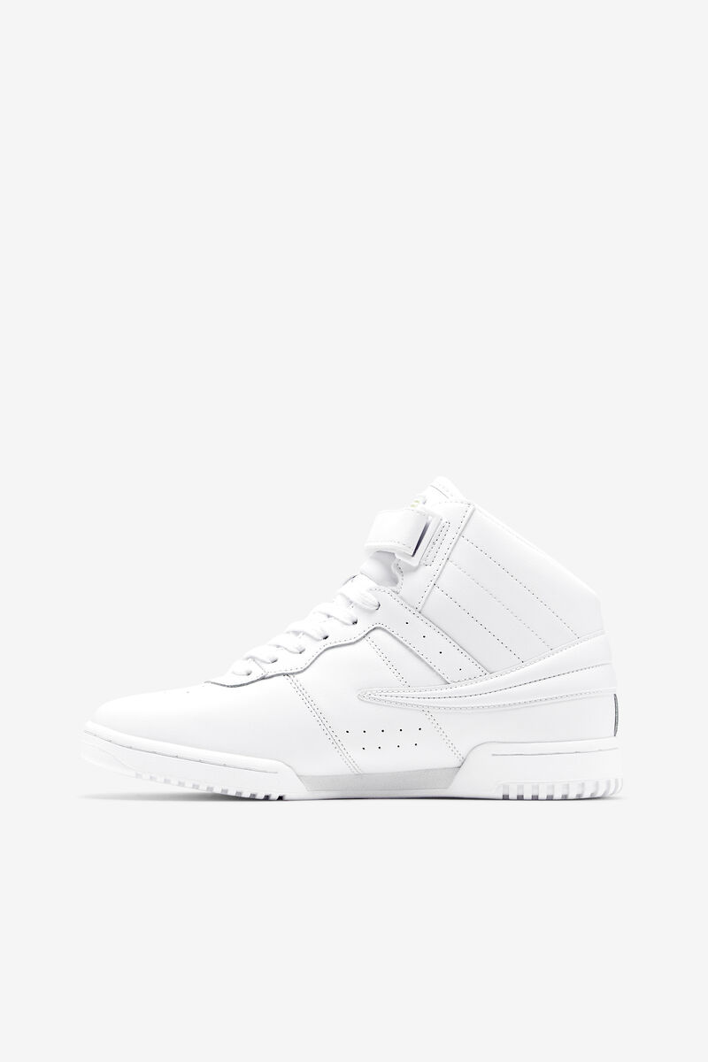 Women's Fila F-13 Sneakers White / Yellow / White | zit2hktuXm3