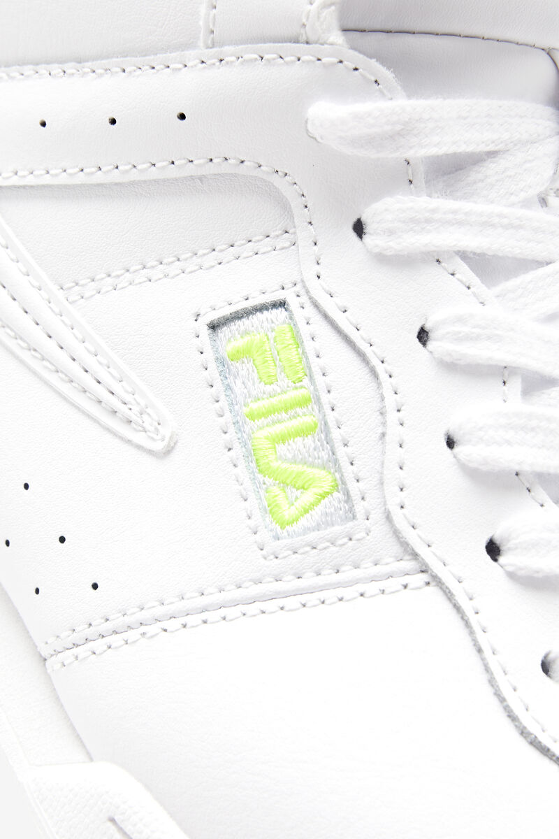 Women's Fila F-13 Sneakers White / Yellow / White | zit2hktuXm3