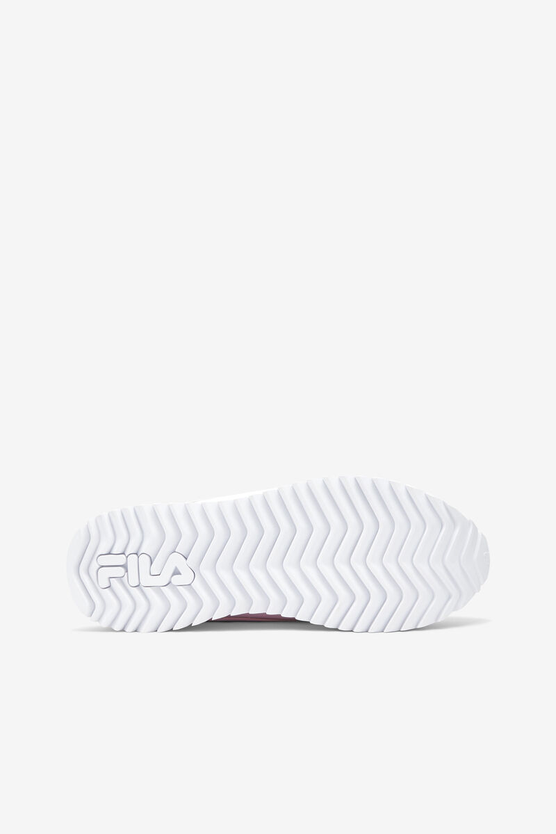 Women's Fila Fila Orbit Stripe Sneakers White / Pink / Pink | xpLImKFAnzP