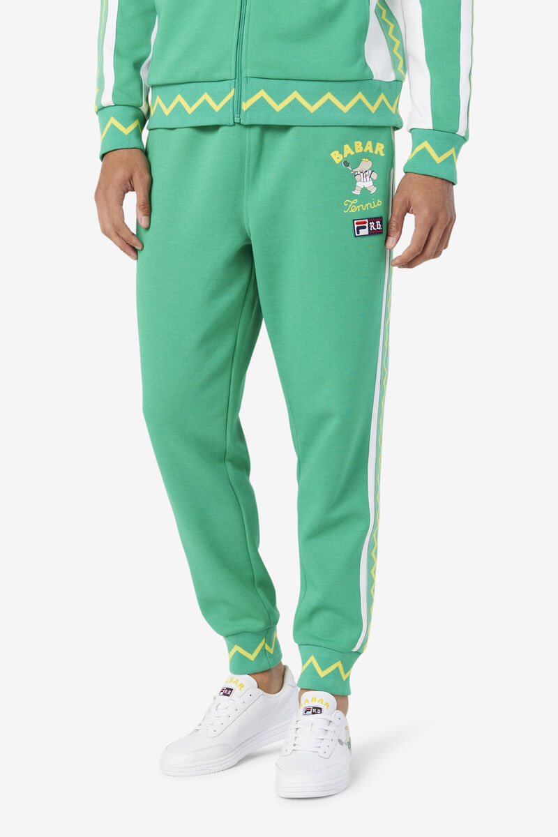 Women's Fila Fila X Rb Babar Evertt Jogger Tracksuits Deep Mint / White | kphGxibadUn