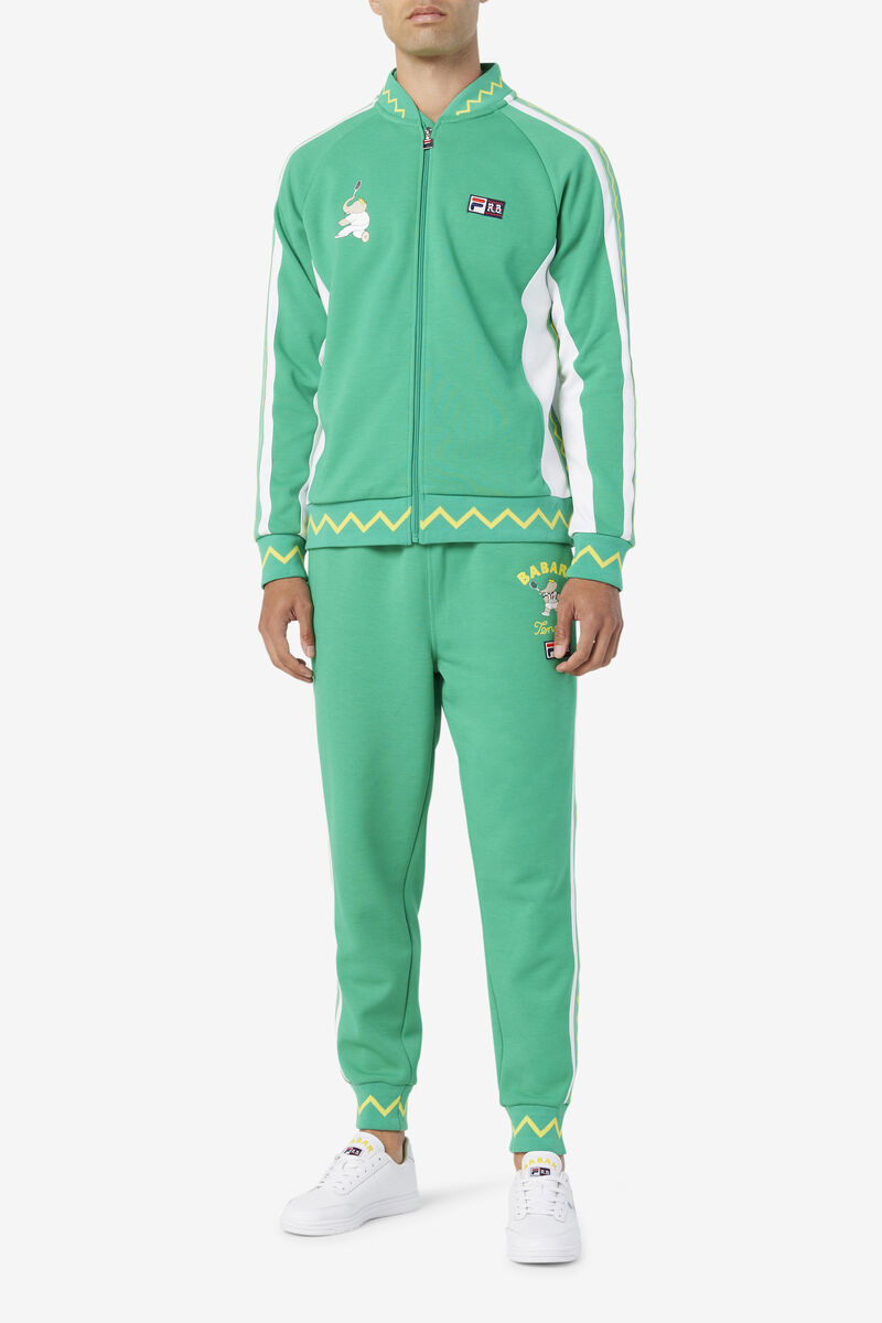 Women's Fila Fila X Rb Babar Evertt Jogger Tracksuits Deep Mint / White | kphGxibadUn