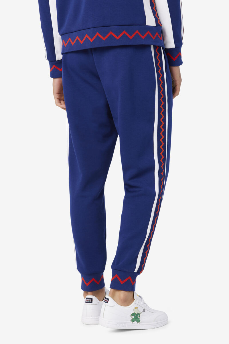 Women's Fila Fila X Rb Babar Evertt Jogger Pants Blue / White | xlHCvPr7EKm