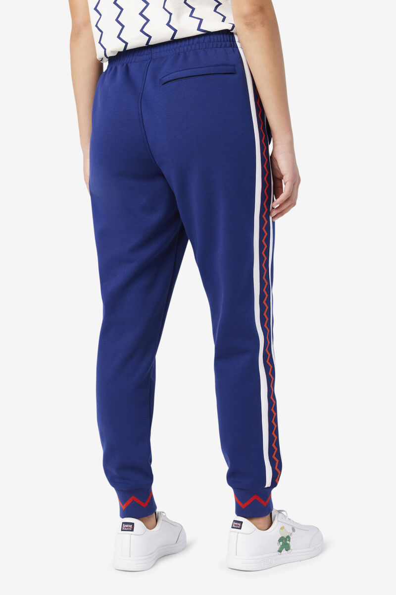 Women's Fila Fila X Rb Babar Evertt Jogger Pants Blue / White | xlHCvPr7EKm