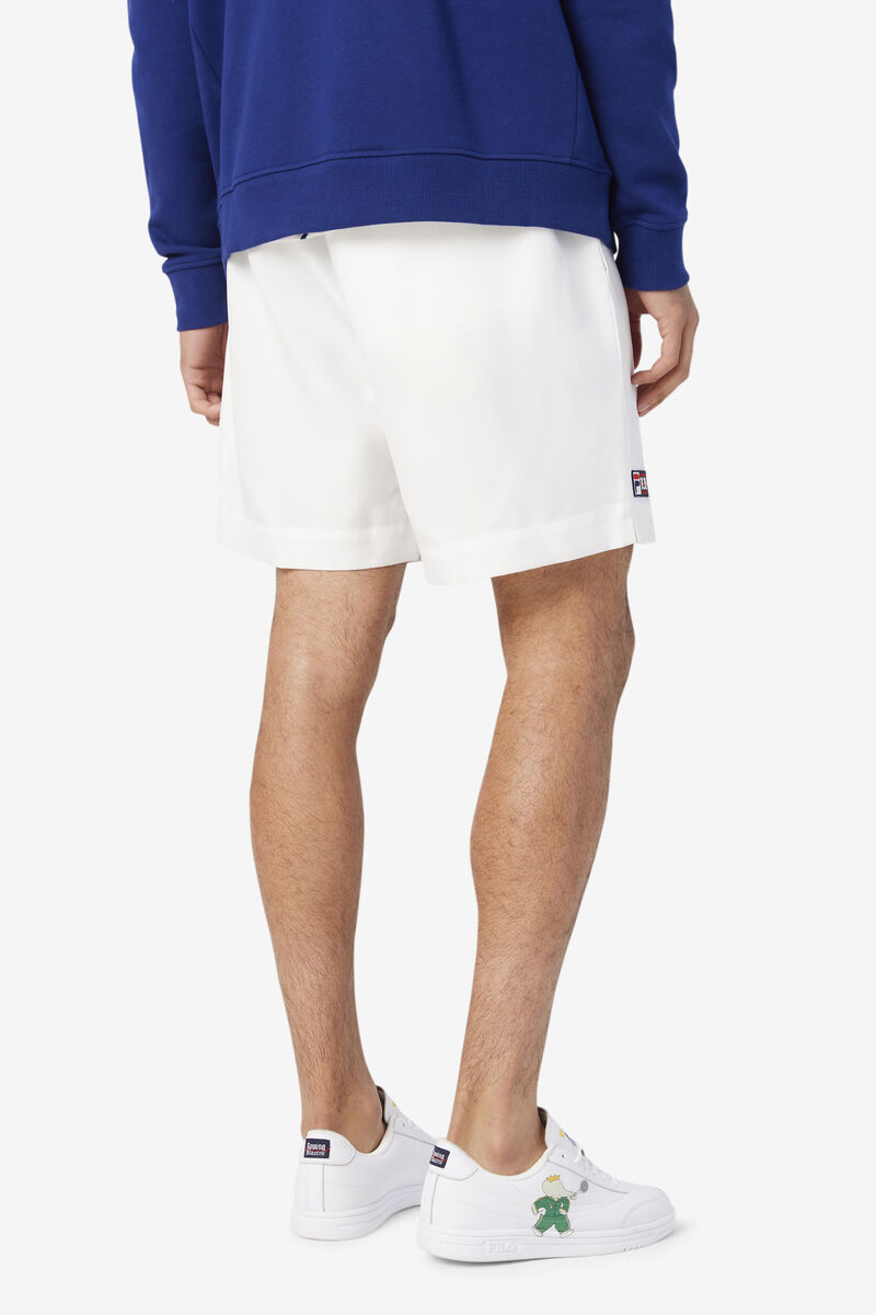 Women's Fila Fila X Rb Babar Marckus Short Shorts White / Blue / Red | fgv99n4dIfm