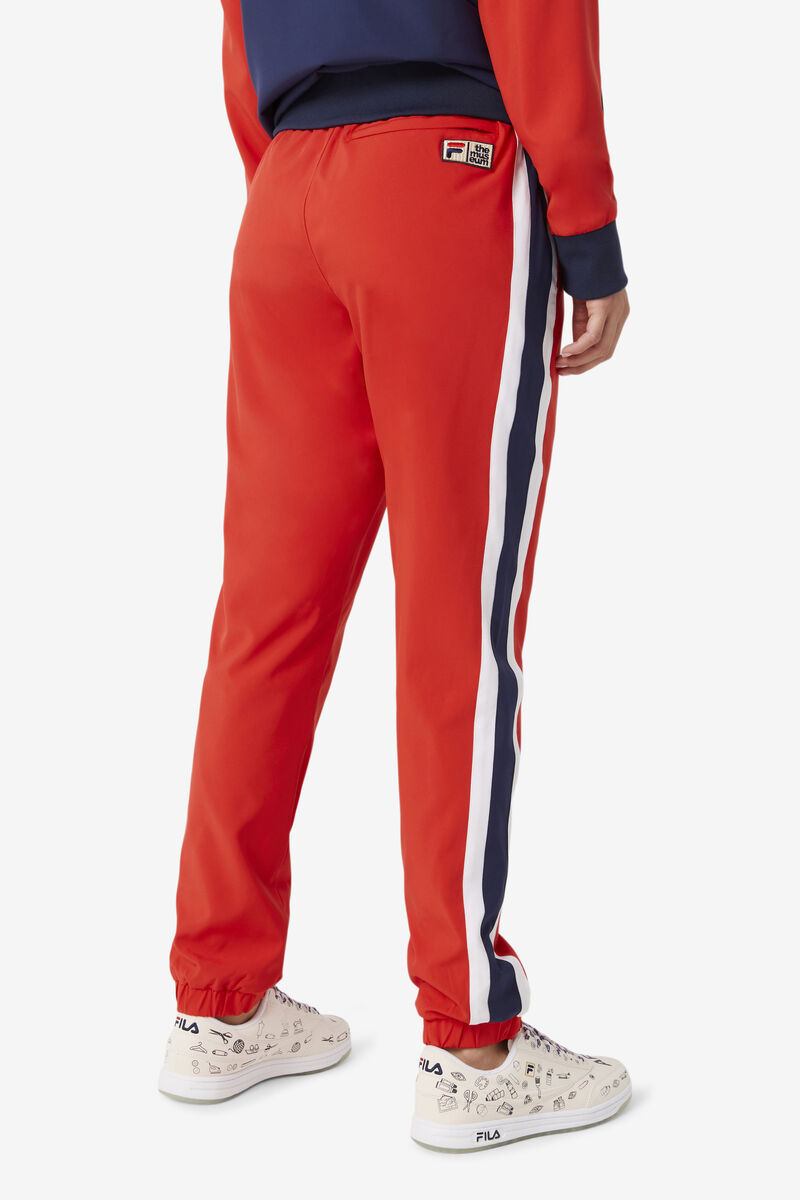 Women's Fila Fila X The Museum Track Pant Tracksuits Red / Navy / White | yTffcq4X3T4