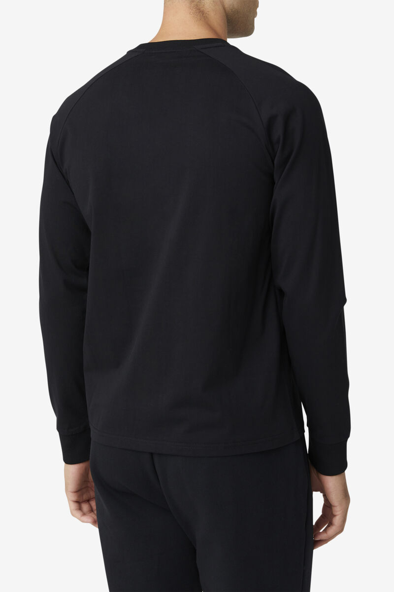 Women's Fila Flynn Long Sleeve Shirt Black | Zgl9owfMCsO