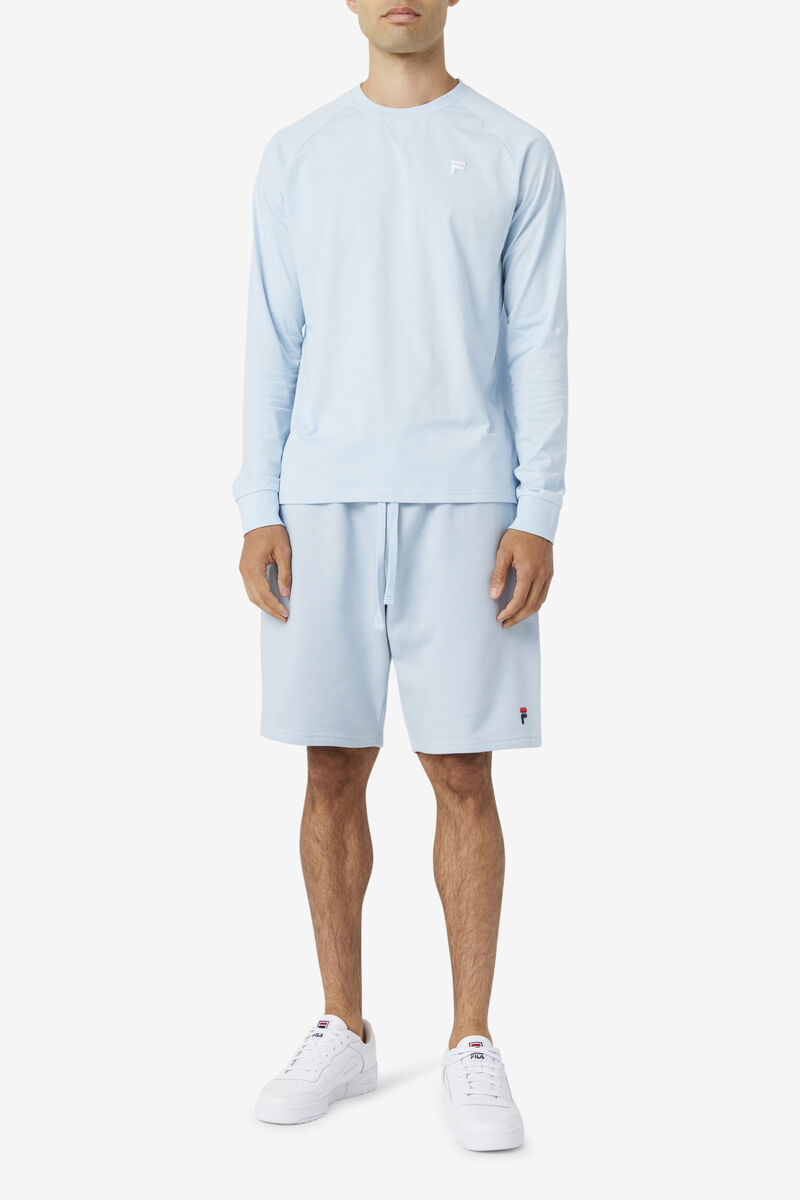Women's Fila Flynn Long Sleeve Shirt Light Blue | 3nkWNz5R74L