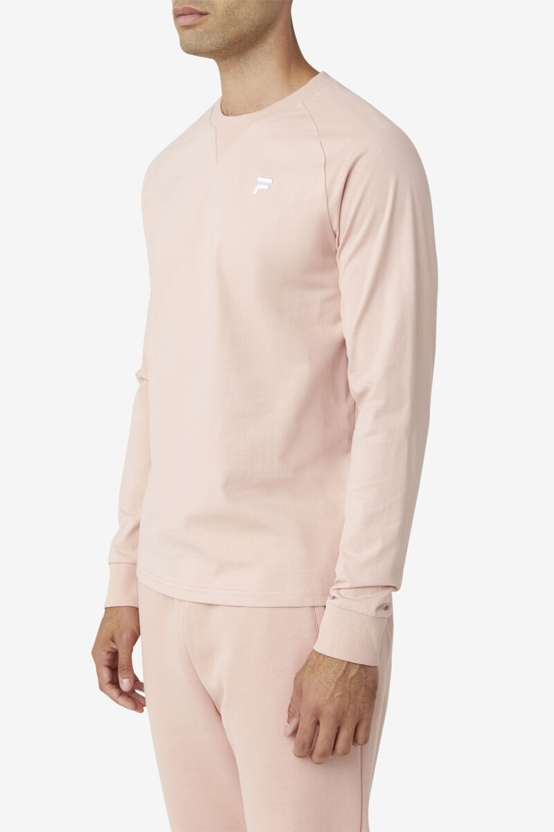 Women's Fila Flynn Long Sleeve Shirt Rose | vWmDhKGpitO