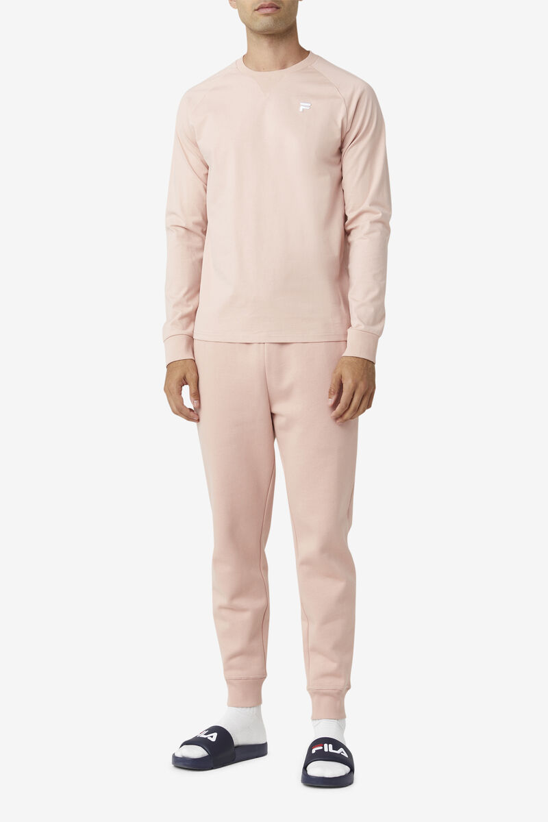 Women's Fila Flynn Long Sleeve Shirt Rose | vWmDhKGpitO