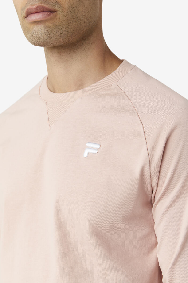 Women's Fila Flynn Long Sleeve Shirt Rose | vWmDhKGpitO