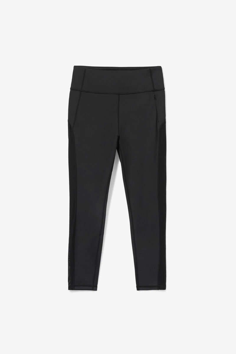 Women\'s Fila Forza 7/8 Leggings Leggings Black | GElySsXXh31