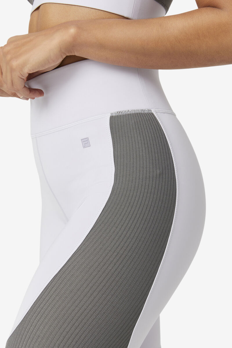 Women's Fila Forza Textured Long Legging Leggings Lavender Blue | H73CCPxqQ7p