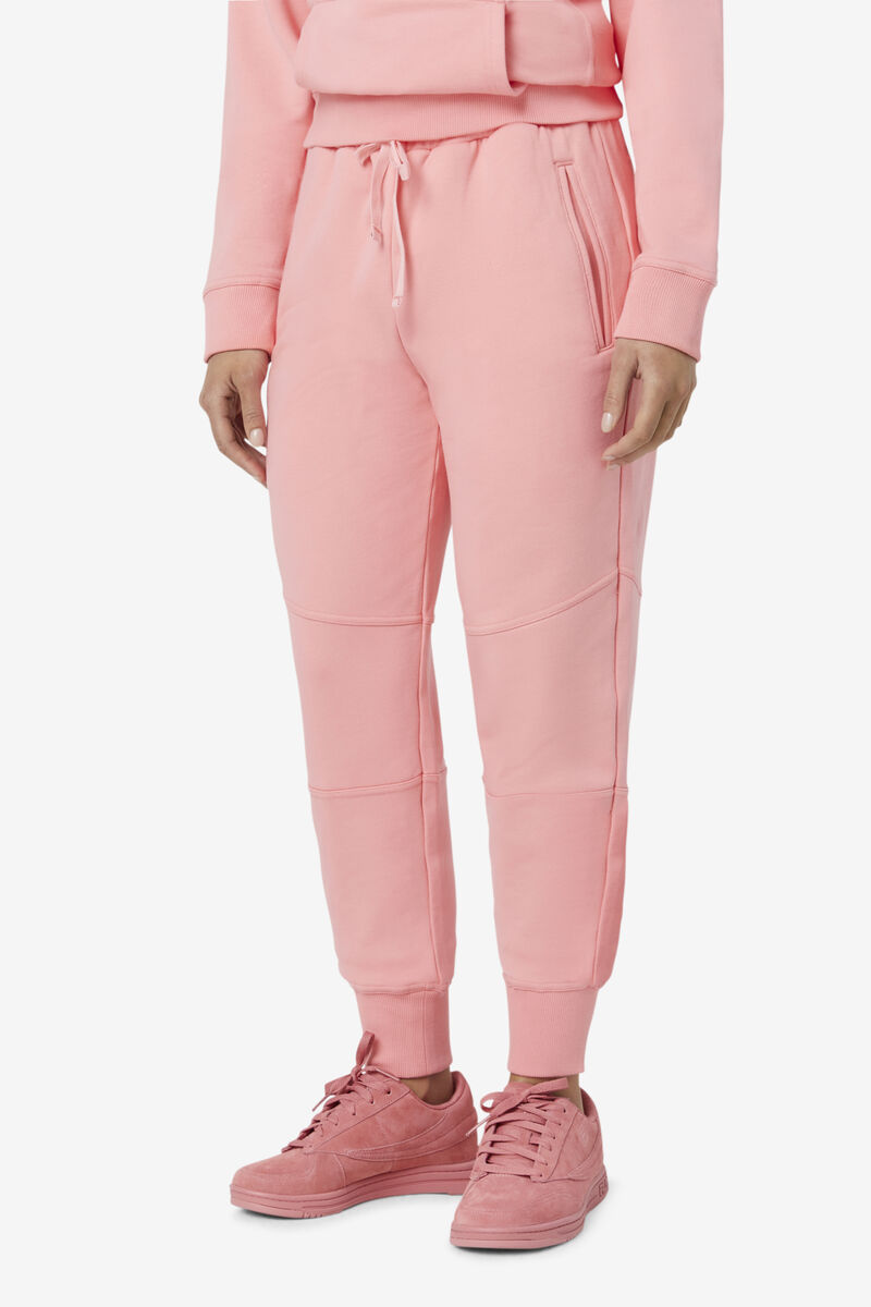 Women's Fila Freya Jogger Pants Pink | eqFkWOclfzC