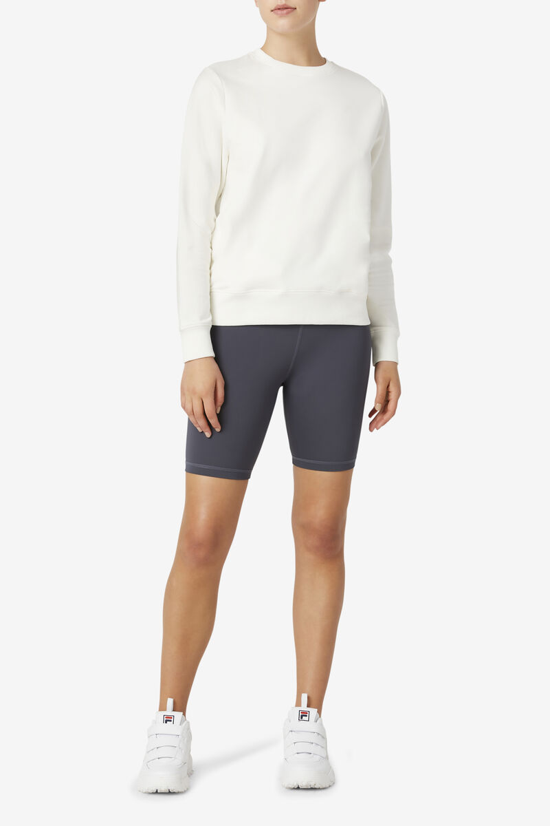 Women's Fila Galatea Sweatshirt Sweatshirts White | 3mQ9e82WiB7