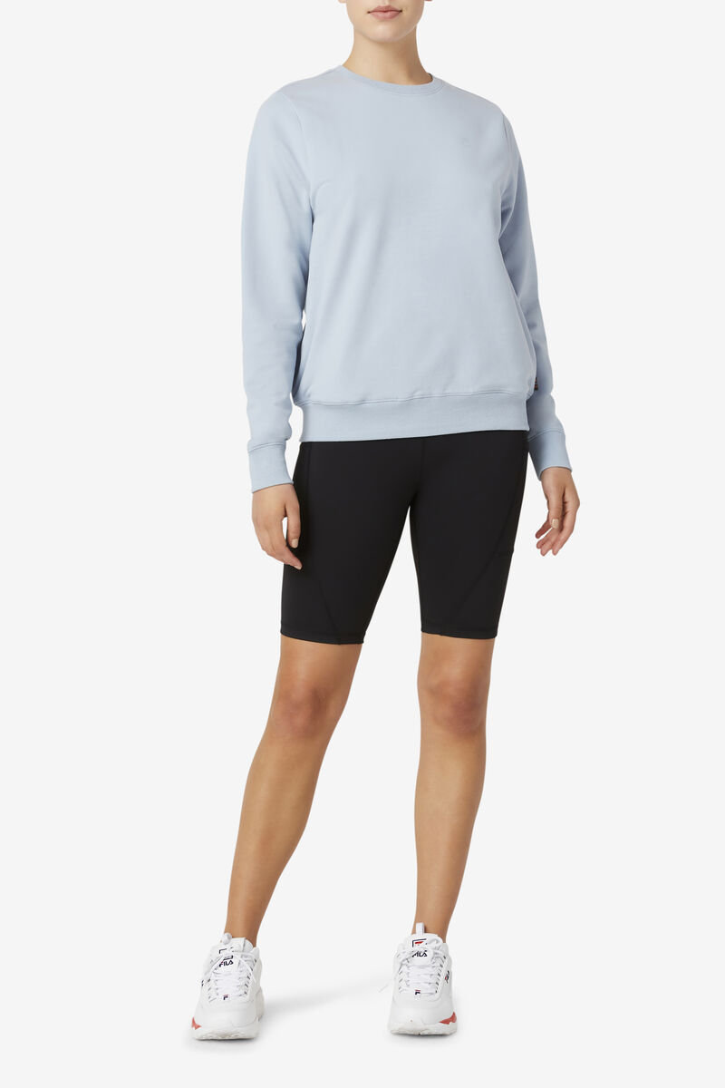 Women's Fila Galatea Sweatshirt Sweatshirts Blue | CYcoBKmmRUu