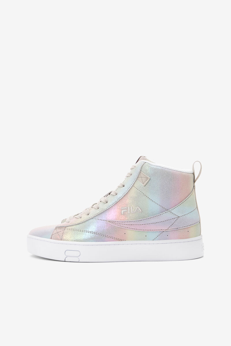 Women's Fila Gennaio Prism Suede Sneakers Metal Silver / Metal Silver / White | TvBBMw3arHk