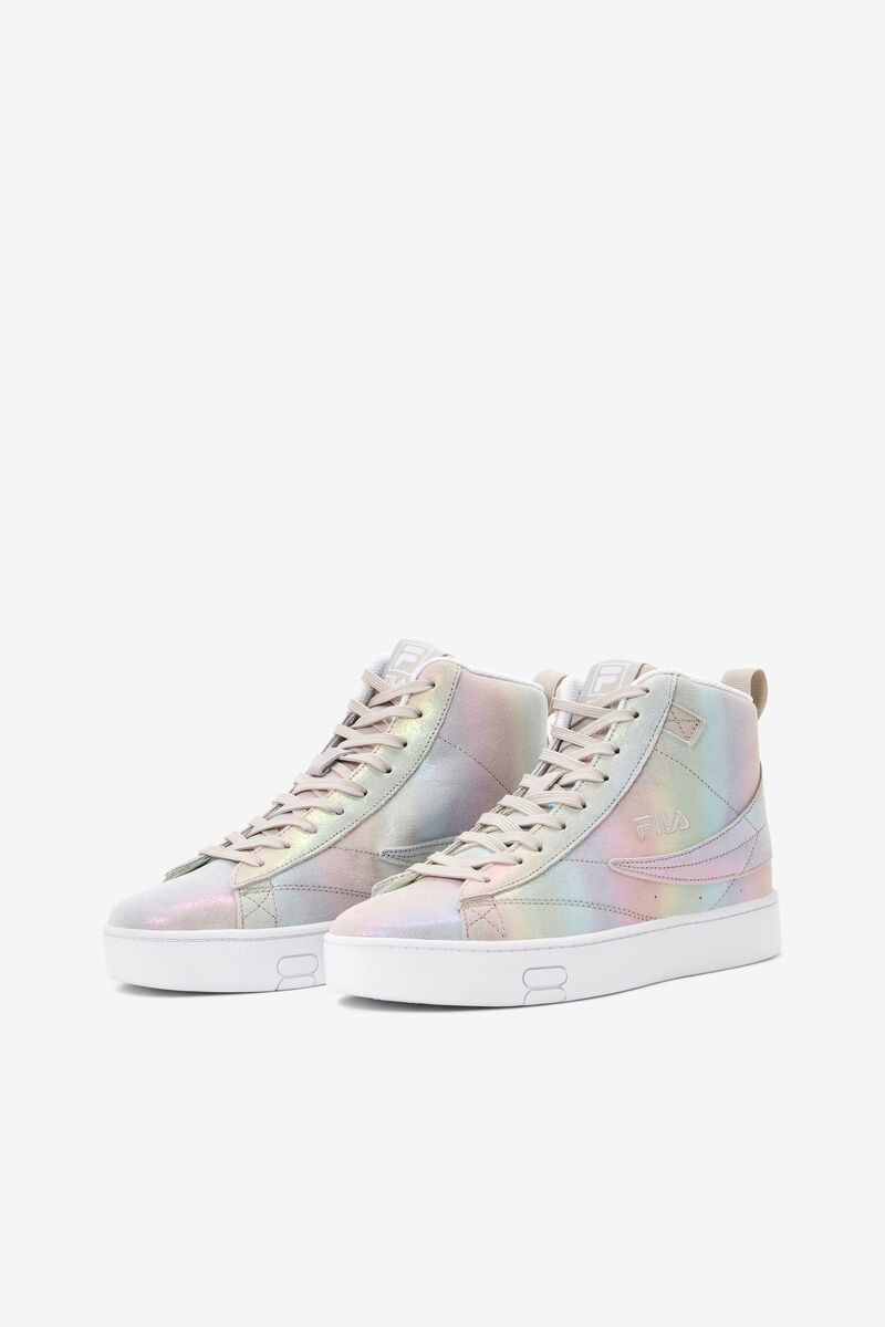 Women's Fila Gennaio Prism Suede Sneakers Metal Silver / Metal Silver / White | TvBBMw3arHk