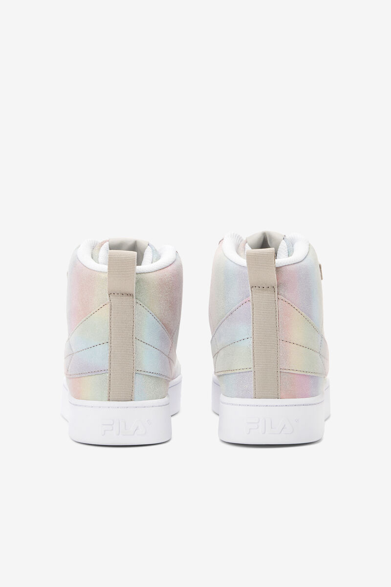 Women's Fila Gennaio Prism Suede Sneakers Metal Silver / Metal Silver / White | TvBBMw3arHk