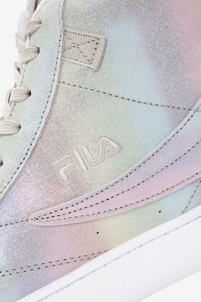 Women's Fila Gennaio Prism Suede Sneakers Metal Silver / Metal Silver / White | TvBBMw3arHk