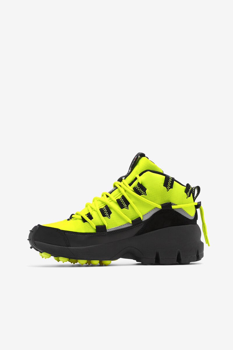 Women's Fila Grant Hill 1 X Trailpacer Sneakers Yellow / Black / Red | mJdbBWpnkum