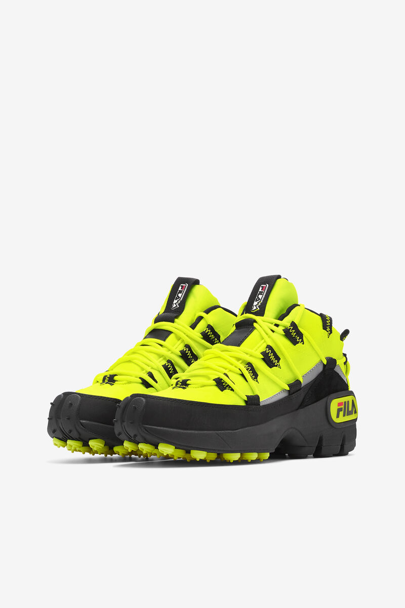 Women's Fila Grant Hill 1 X Trailpacer Sneakers Yellow / Black / Red | mJdbBWpnkum