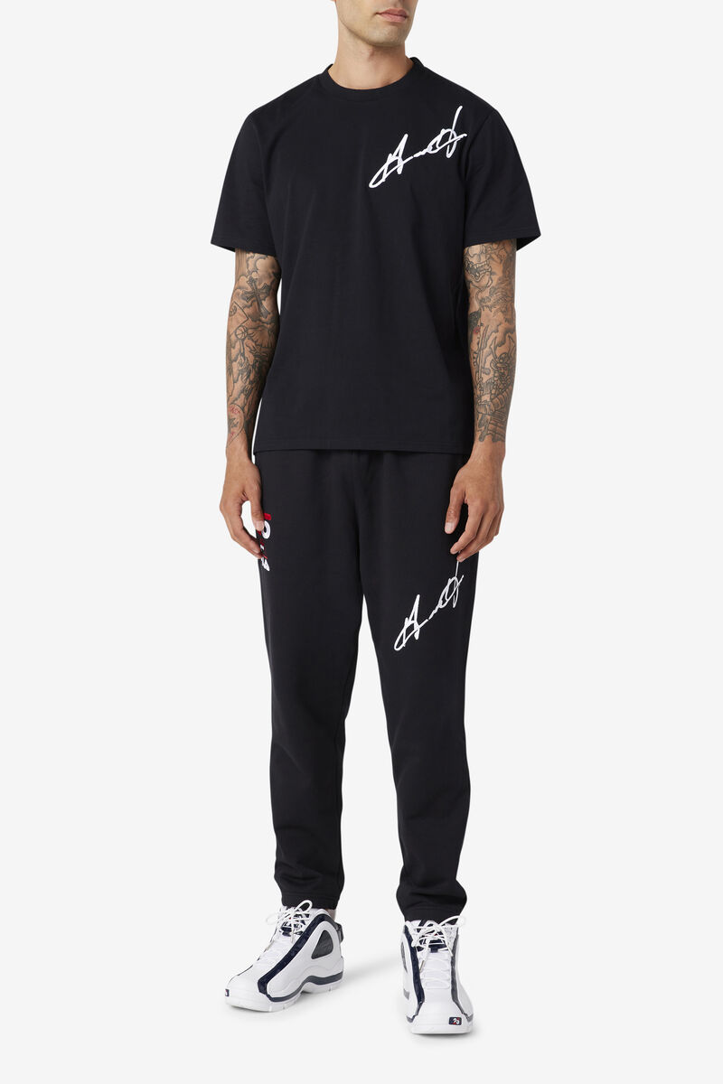 Women's Fila Grant Hill Orson Pant Pants Black | WthMAj4iVrY