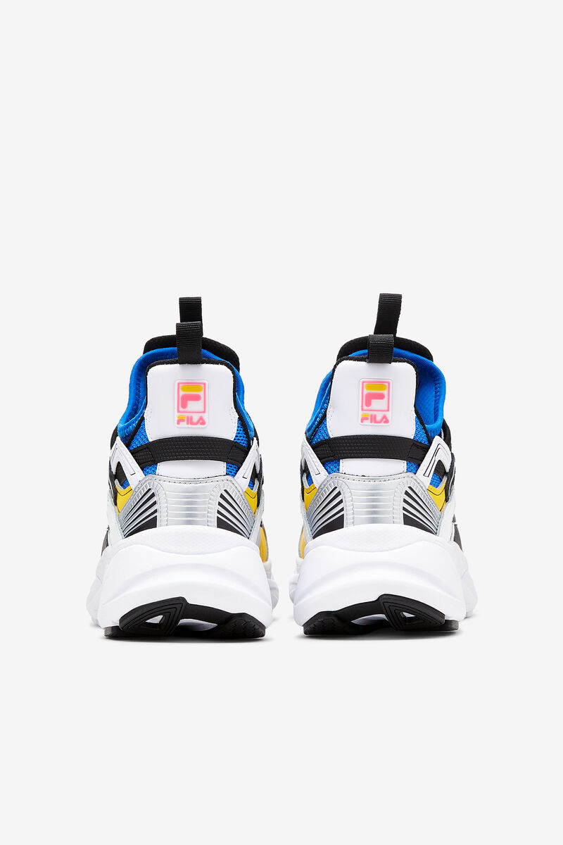 Women's Fila Hallasan Sneakers White / Black / Blue | RQQ1dCMjB65