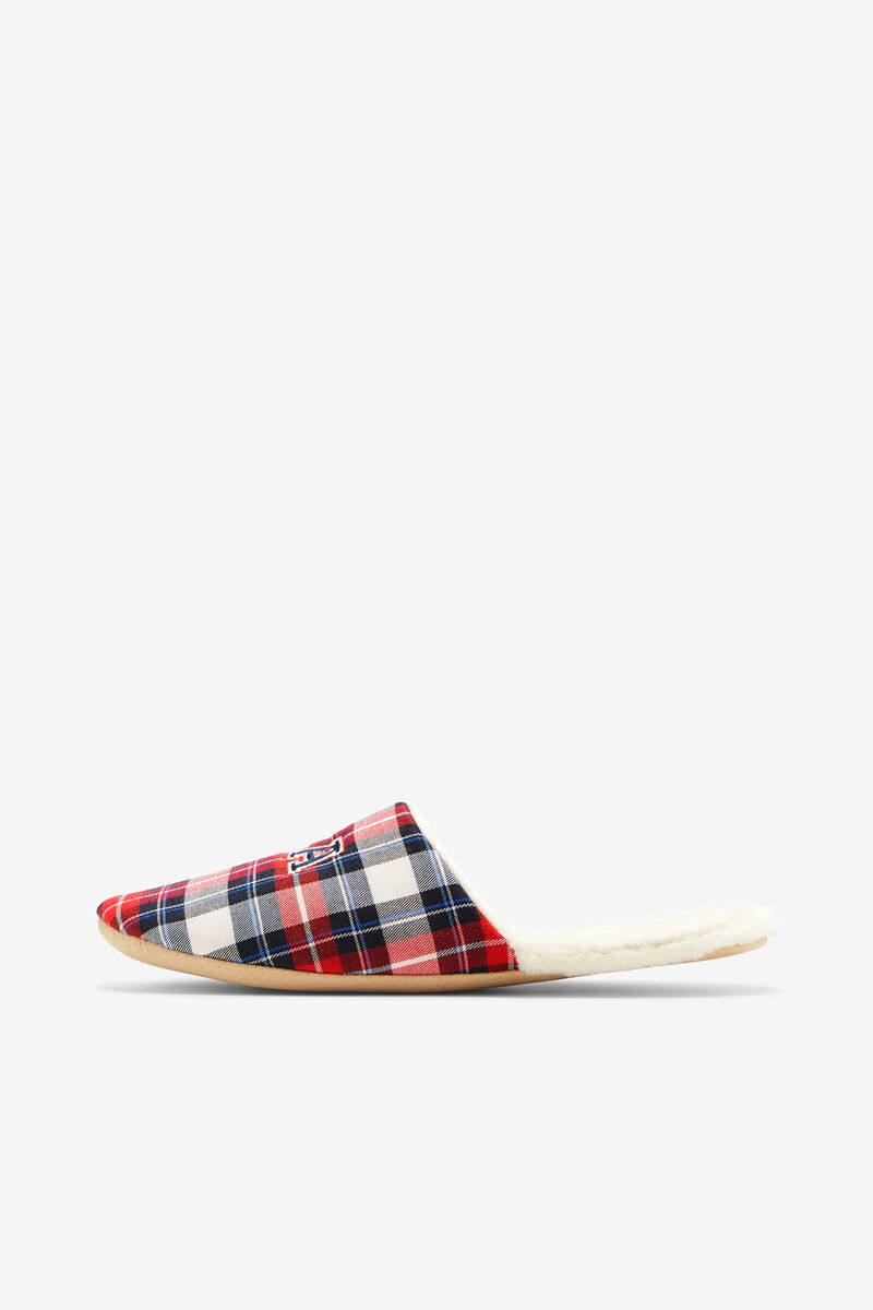 Women's Fila Interim Slippers Collegiate Sandals Navy / Red | bhw9scFogo8