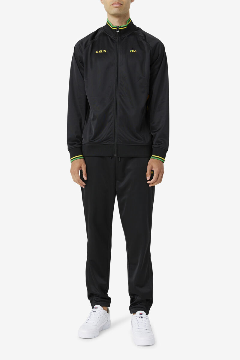 Women's Fila Jamaica Pant Pants Black / White | DfsxiphO9wK