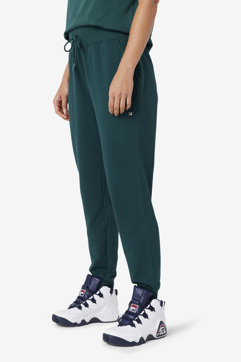 Women's Fila Joelle Jogger Pants Dark Blue | p6bjzOgHrdg