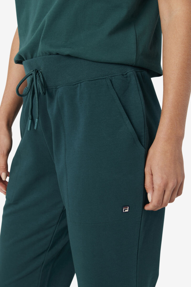 Women's Fila Joelle Jogger Pants Dark Blue | p6bjzOgHrdg