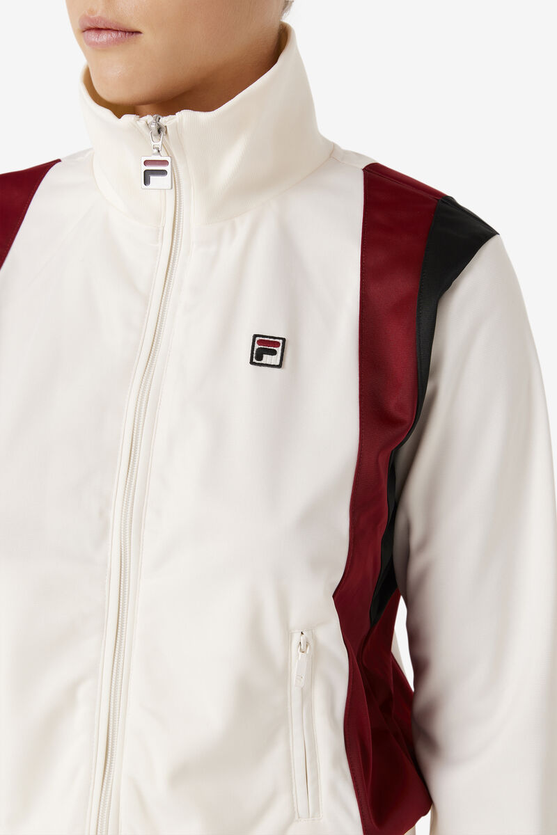 Women's Fila Jonna Track Jacket Jackets Black | fSZ4Cx7RdlR