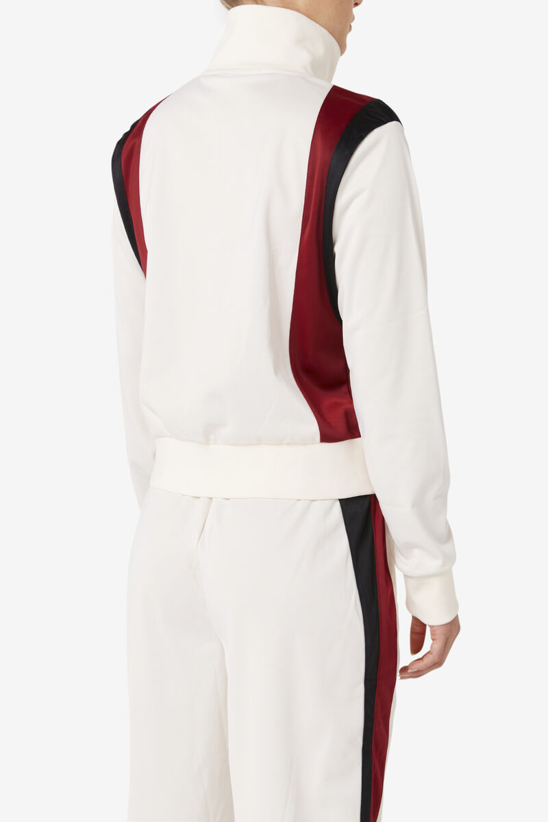 Women's Fila Jonna Track Jacket Tracksuits Black | uWbryYxyDfE