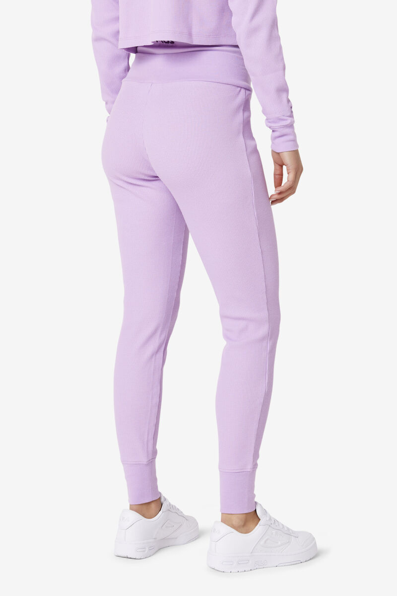 Women's Fila Jordyn Thermal Jogger Tracksuits Purple | ApbNdizqACs
