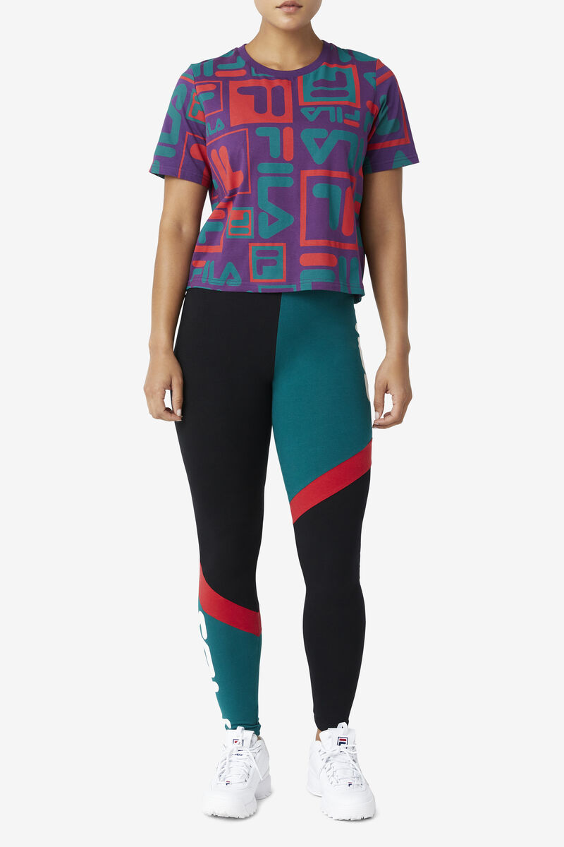 Women's Fila Josephine T Shirts Royal Blue | ubnsa9AEcNV
